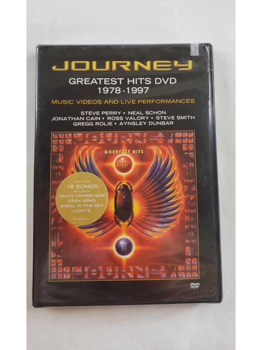 Journey Greatest Hits DVD 1978-1997 - Music Videos & Live Performance